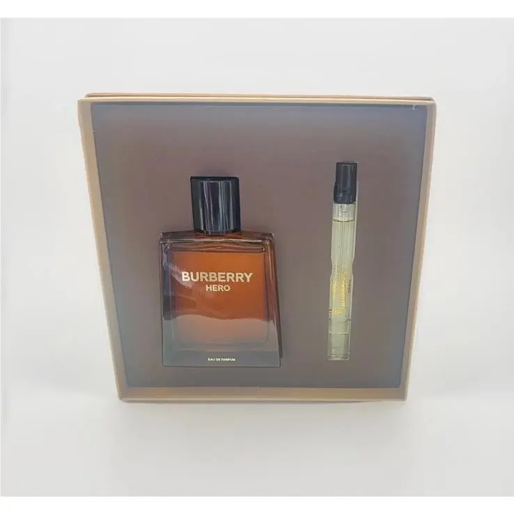 Hero 2pc Gift Set with 3.3oz+0.33oz Edp Spray by Burberry