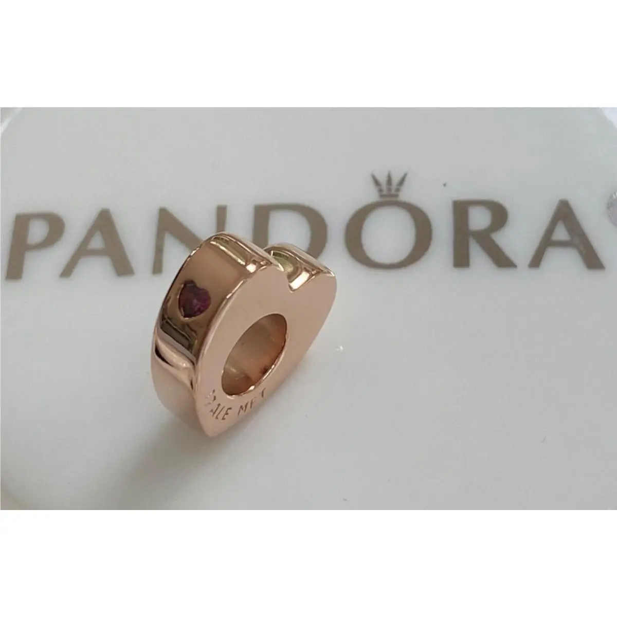 Pandora Rose Two Hearts Spacer 786559CZR