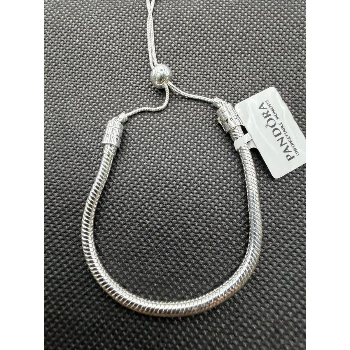 Pandora Moments Snake Chain Slider Bracelet
