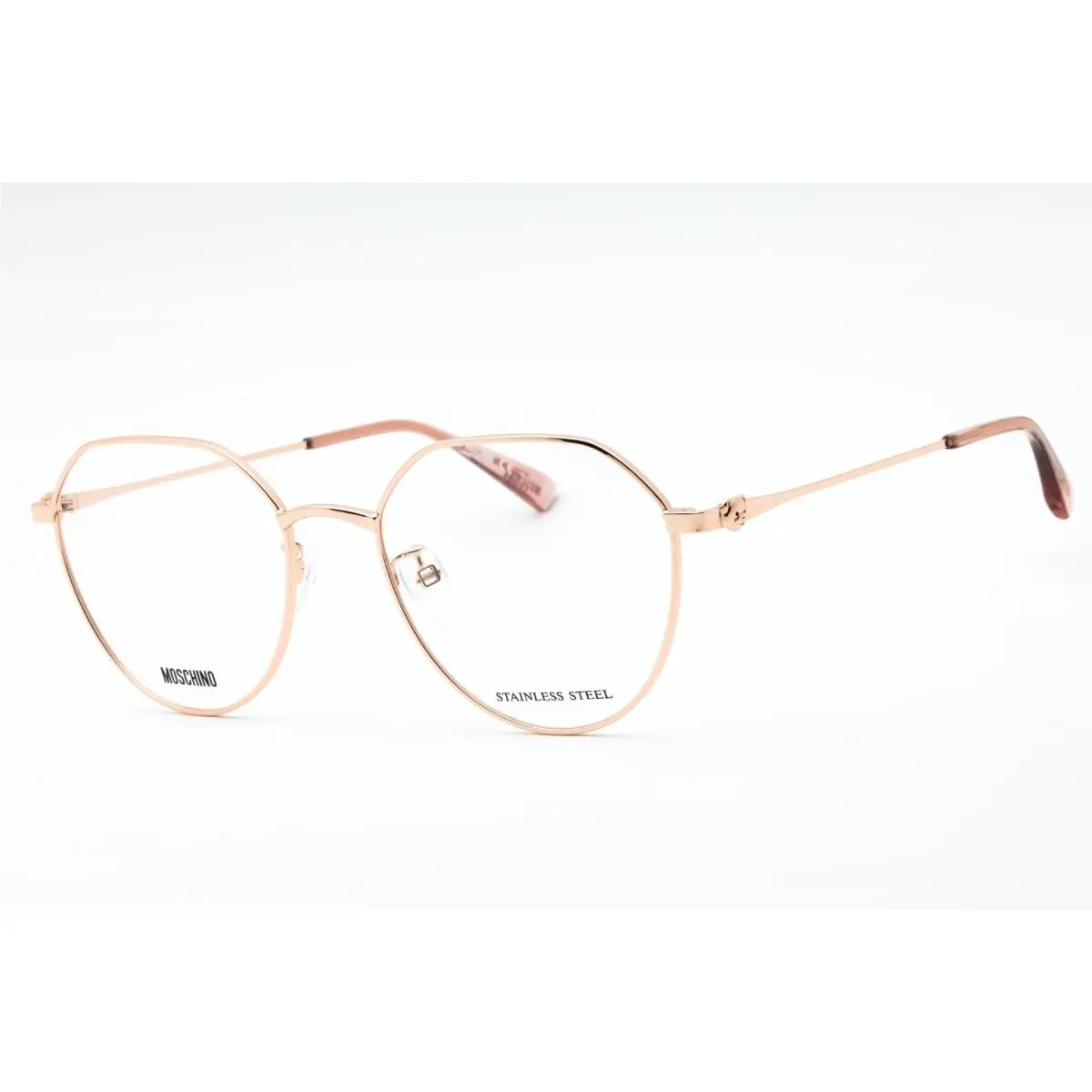 Moschino MOS564-DDB-53 Eyeglasses Frame Size 53mm 18mm 145mm Gold Women 7167362