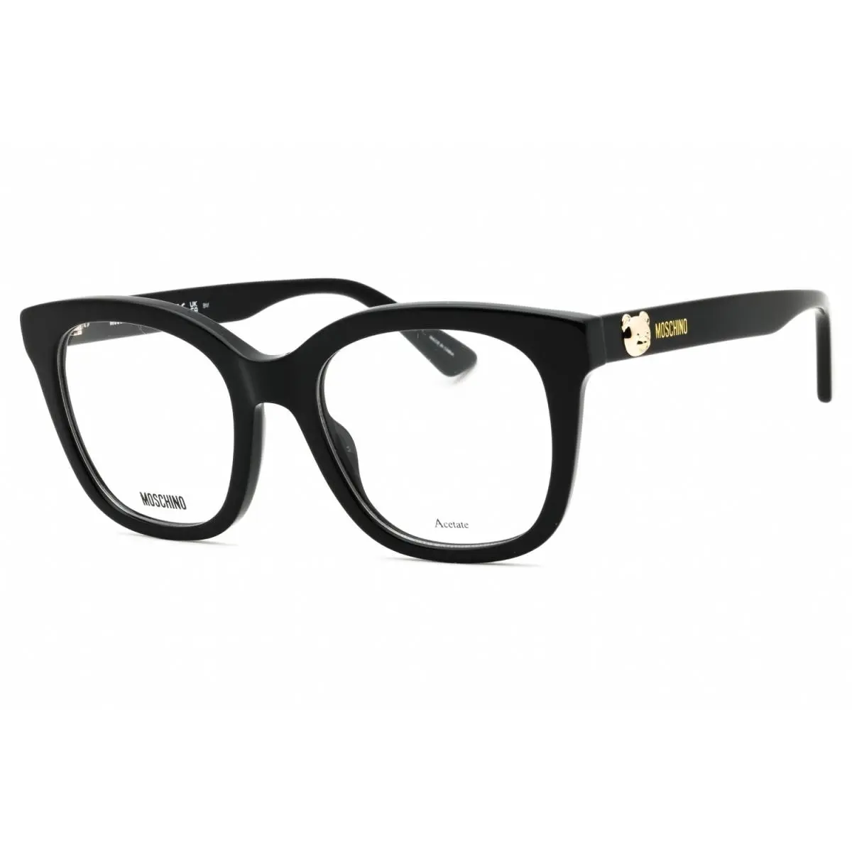 Moschino MOS630-807-50 Eyeglasses Frame Size 50mm 20mm 140mm Black Women 716736