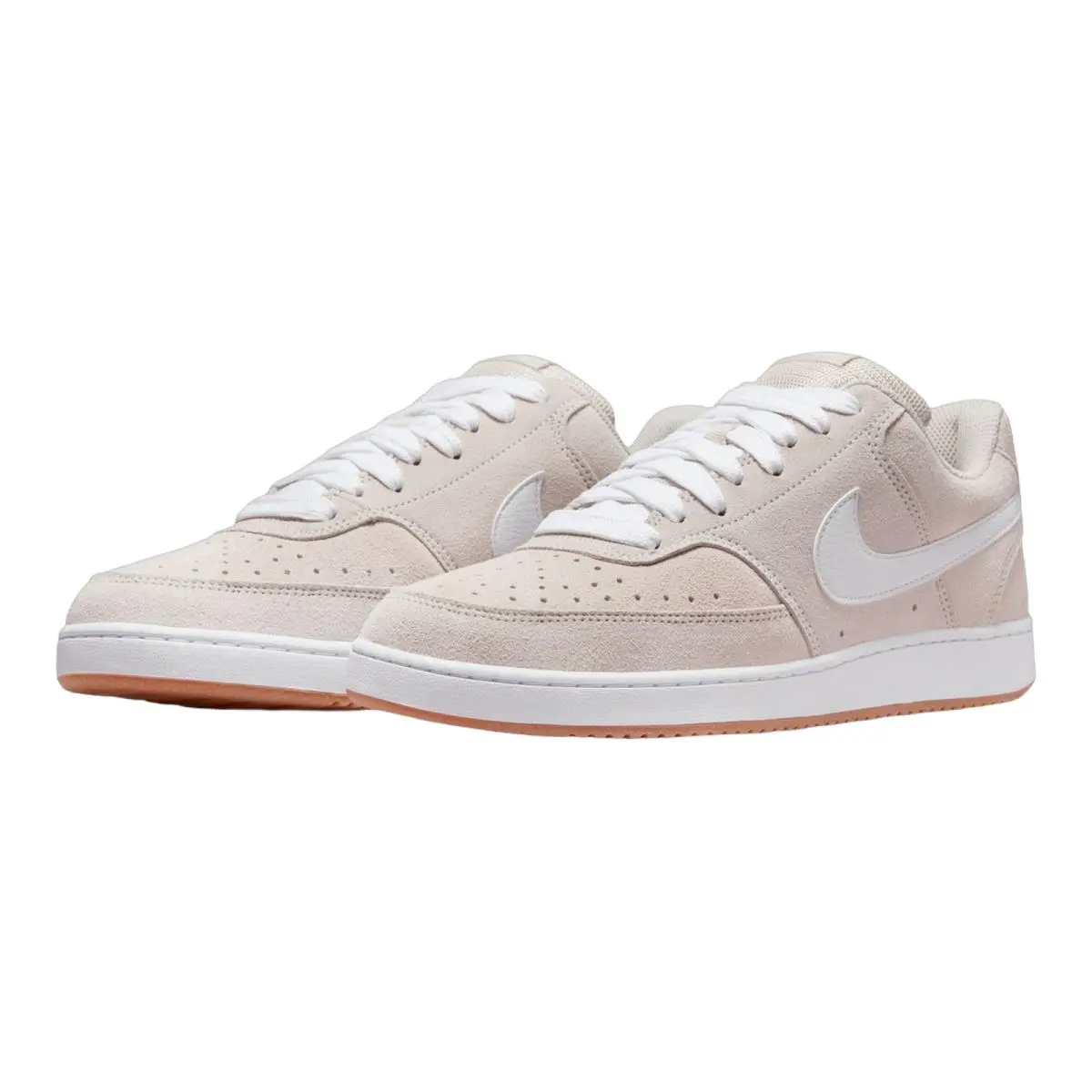 Nike shoes - NIKE Court Vision Low - Court Vision Low - IO7727-100 - Light Orewood Brown/Gum Medium Brown/White 9