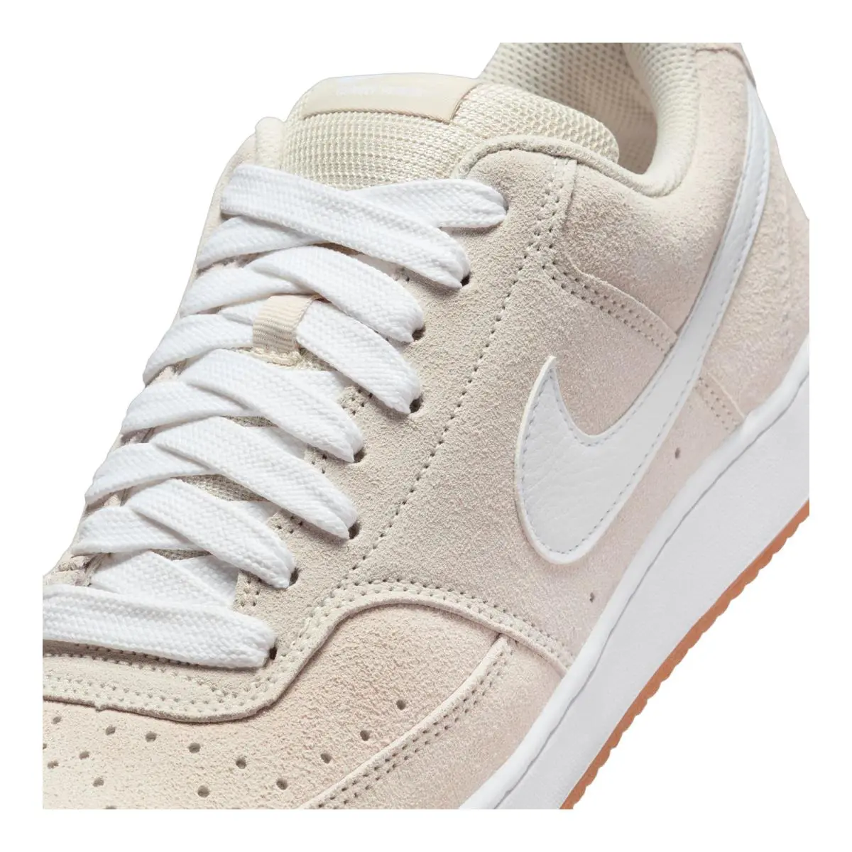 Nike shoes - NIKE Court Vision Low - Court Vision Low - IO7727-100 - Light Orewood Brown/Gum Medium Brown/White 14