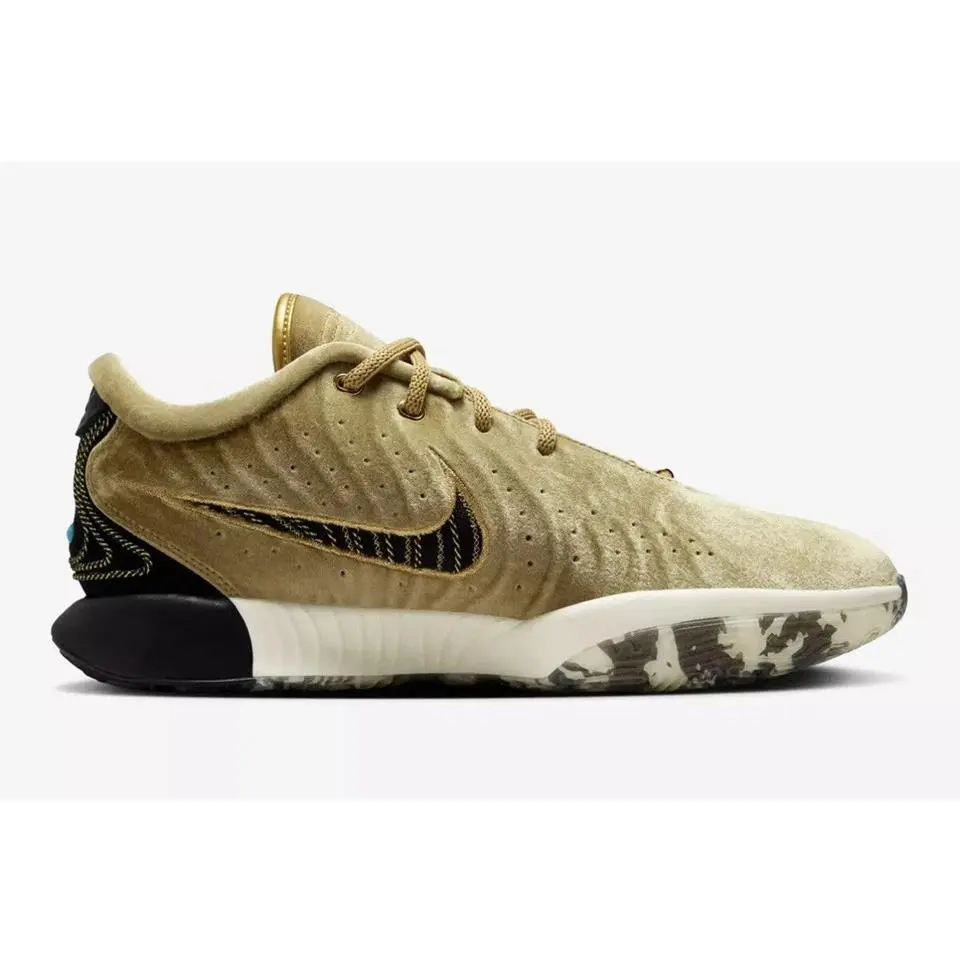 Nike shoes - NIKE LEBRON XXI - LEBRON XXI - FZ7883-700 - METALLIC GOLD BLACK 1