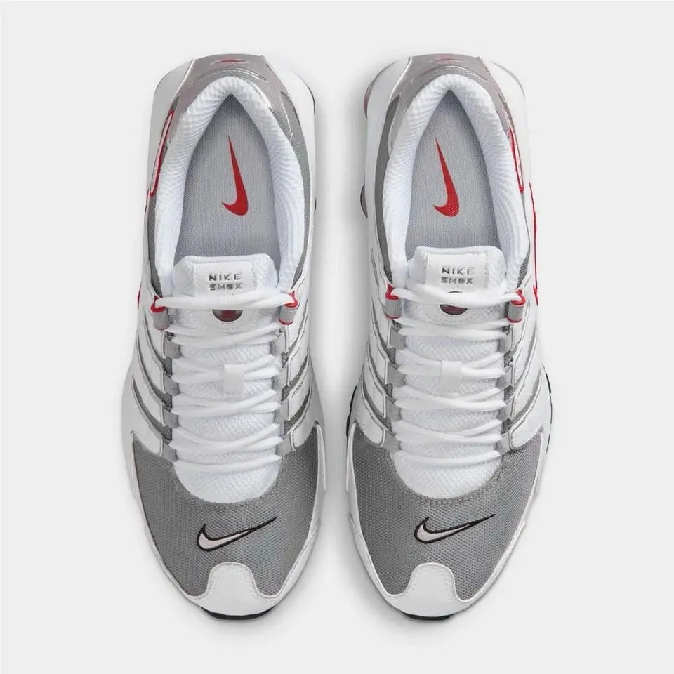 Nike shoes - Nike Shox NZ - Shox - 378341-104 - WHITE /METALLIC SILVER 2