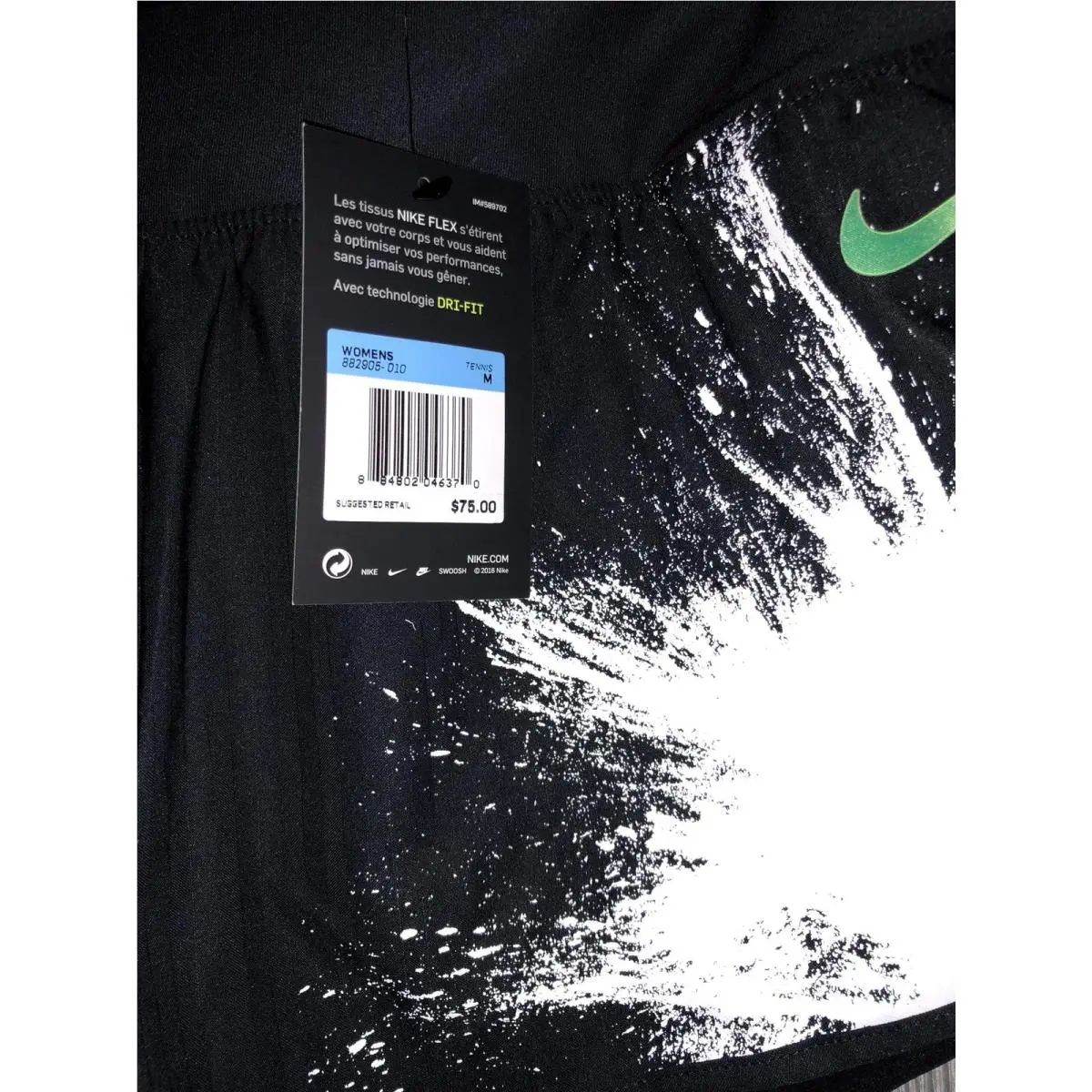 Nike clothing - NIKE Burst Court Flex 2 In 1 Tennis Shorts - 882905 - Black, Main: Black 14
