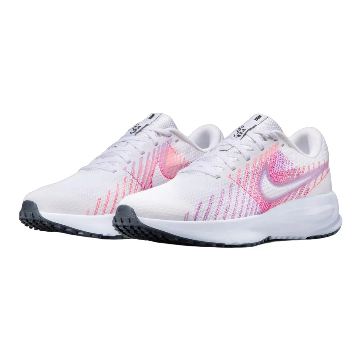 Nike shoes - NIKE Run Defy - Run Defy - HM9593-102 - White/Hydrangeas/Bright Crimson Gender 9