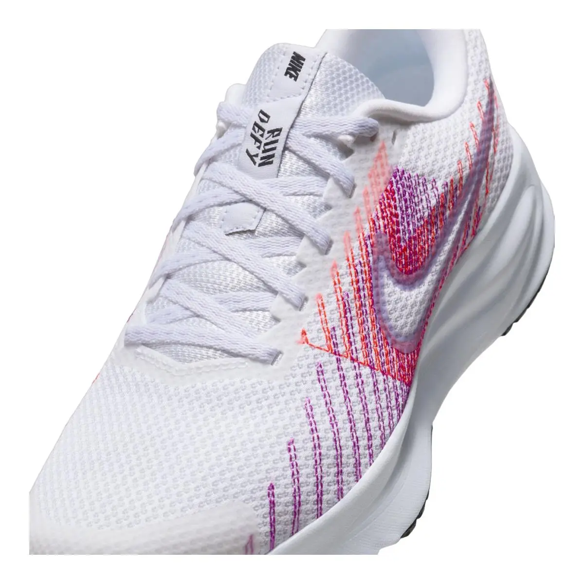 Nike shoes - NIKE Run Defy - Run Defy - HM9593-102 - White/Hydrangeas/Bright Crimson Gender 14