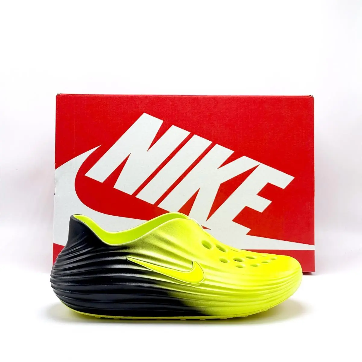 Men Nike Reactx Rejuven8 Shoes Volt / Black HV5060 702