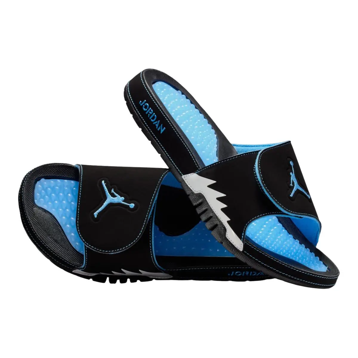 Nike shoes - JORDAN Hydro 5 Retro - Hydro Retro - 555501-004 555501-103 - Black/University Blue/White 9