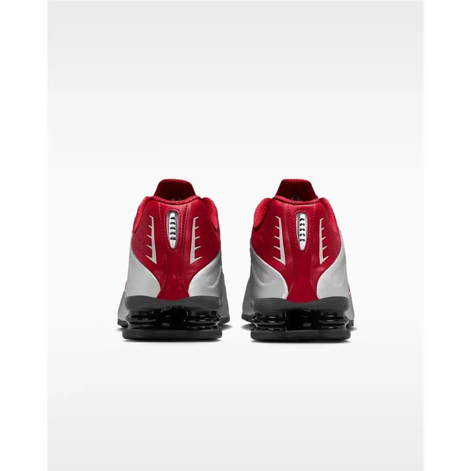 Nike shoes - Nike Shox - Shox - HQ1988 009 - METALLIC SILVER TEAM CRIMSON 4