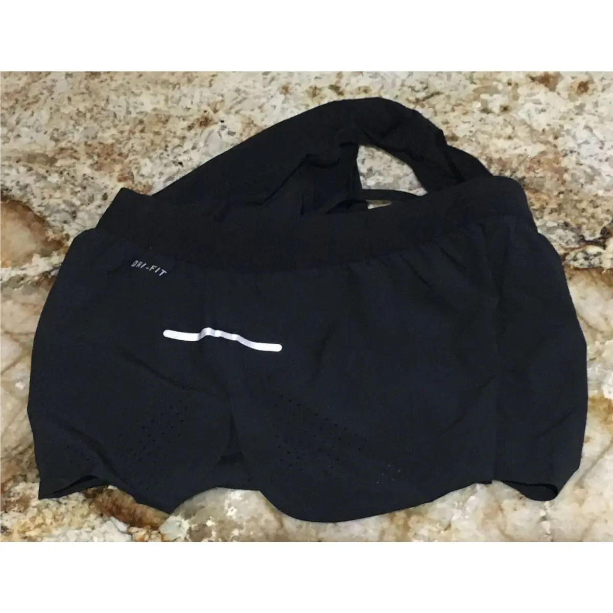 Nike clothing - NIKE Woven Race Run Speed Running Shorts - 686005 - Black, Main: Black 13