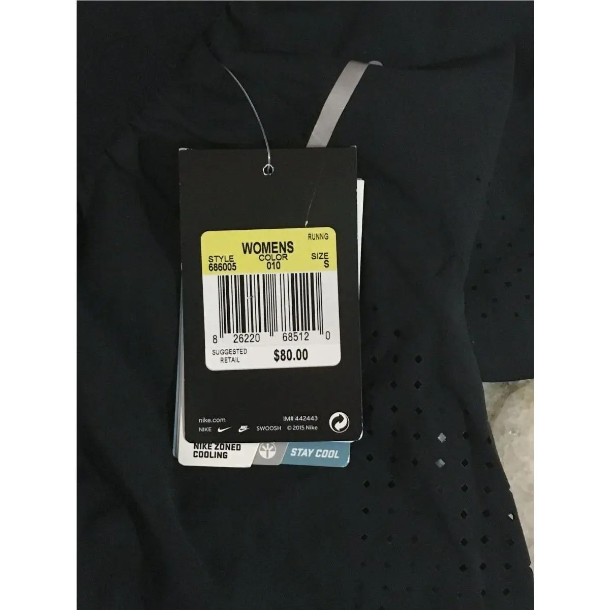 Nike clothing - NIKE Woven Race Run Speed Running Shorts - 686005 - Black, Main: Black 6