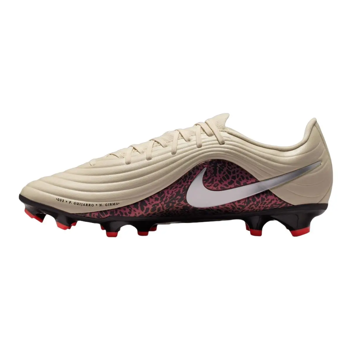 Nike shoes - NIKE Tiempo Maestro Academy FG/MG - IO8461-201 - (NU)Fossil/Metallic Silver/Burgundy Crush 12