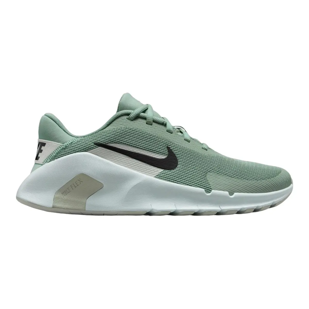 Nike Flex Train Women Sz 5-11 Lace Up Shoe Steam Black Light Silver HV9981-005
