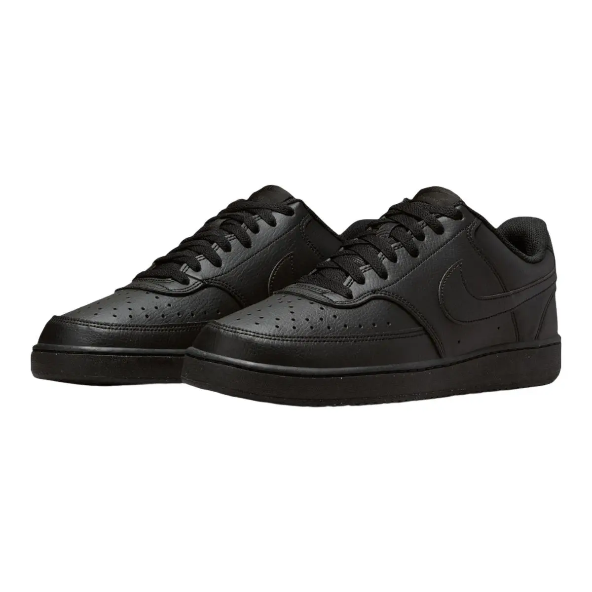 Nike shoes - NIKE Court Vision Low Next Nature - DH2987-002 - Black/Black/Black 0