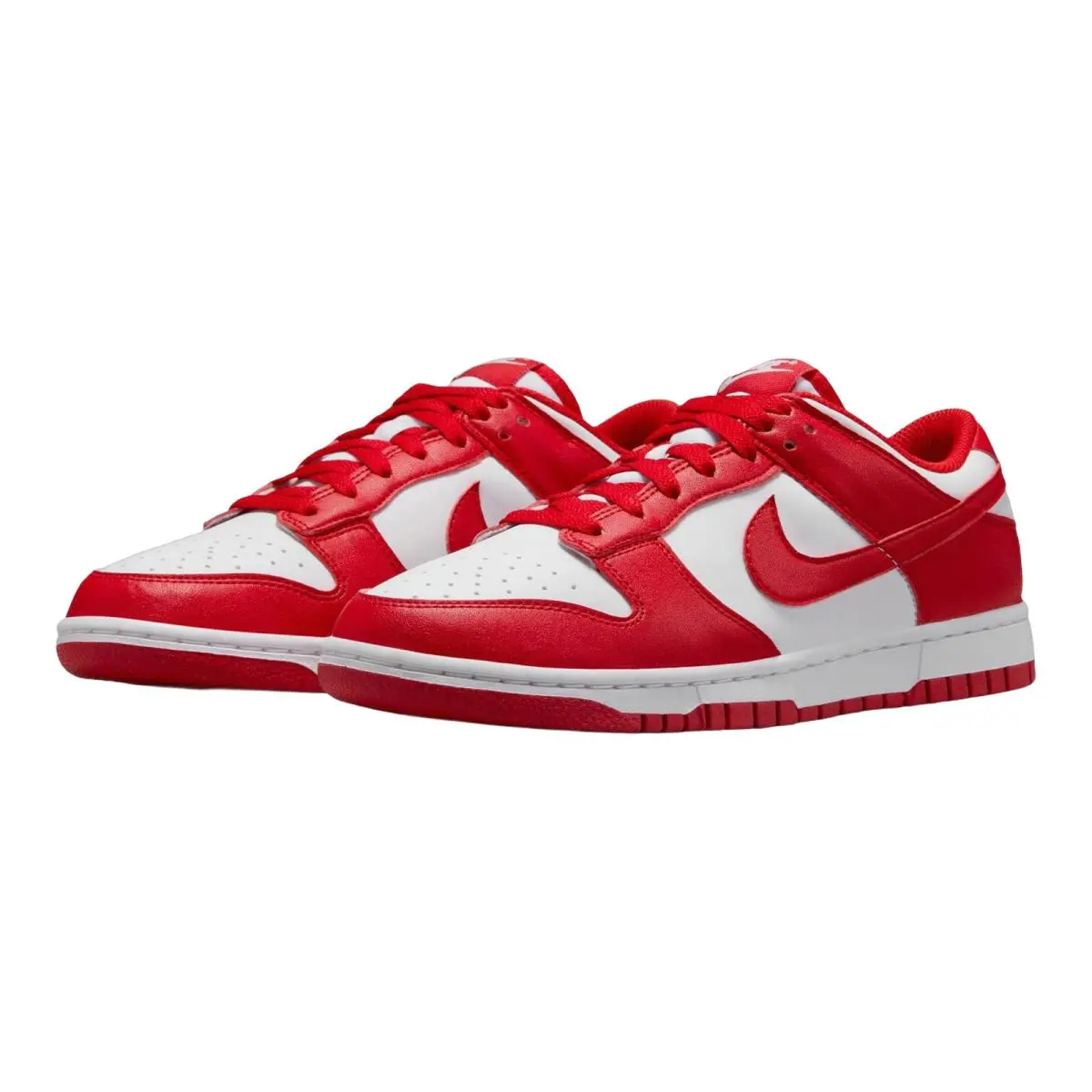 Nike shoes - NIKE Dunk Low - Dunk Low - DD1873-116 - White/University Red 3