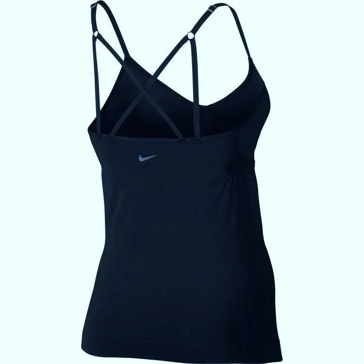 Nike clothing - NIKE Zoned Sculpt Strappy Tight Training Tank Top - 807559 - Blue 1