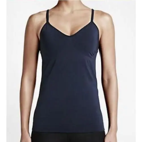 Nike clothing - NIKE Zoned Sculpt Strappy Tight Training Tank Top - 807559 - Blue 6