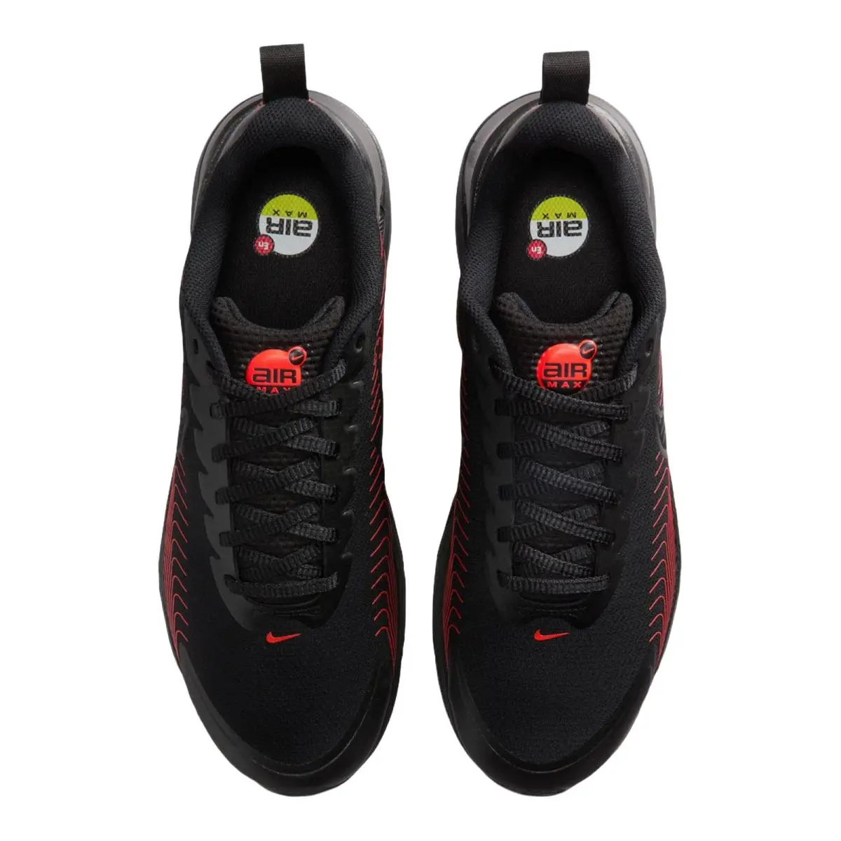 Nike shoes - NIKE Air Max NuAxis - Air Max NuAxis - FD4329-012 - Black/Black/Bright Crimson/Black 1