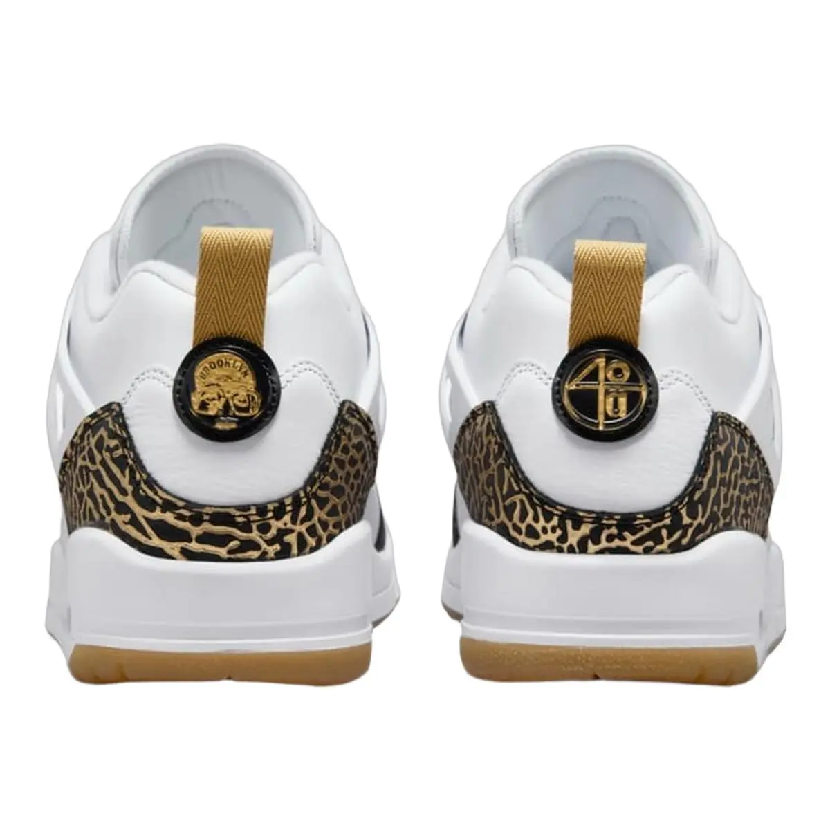 Nike shoes - JORDAN Spizike Low - Spizike Low - White/Black/Metallic Gold 4