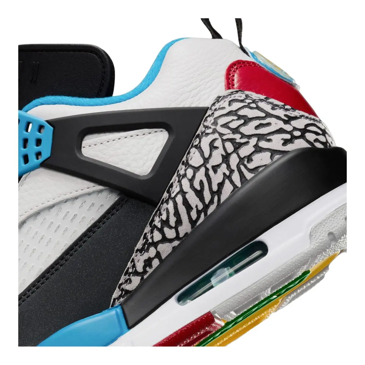 Nike shoes - JORDAN Spizike Low - Spizike Low - White/Black/Metallic Gold 44