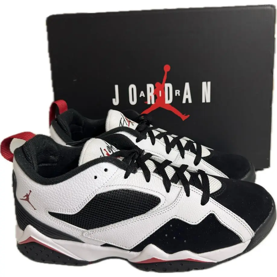 Nike Air Jordan Mvp 92 Men`s White Gym Red Black Sneakers HQ3950-103
