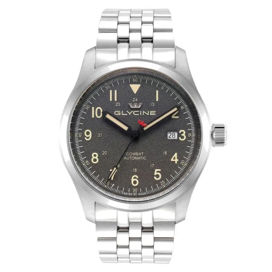 Glycine Combat Field Automatic Grey Dial Men`s Watch GL0561