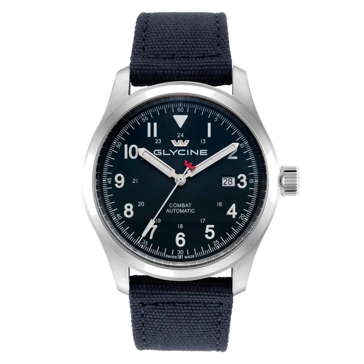Glycine Combat Field Automatic Blue Dial Men`s Watch GL0583