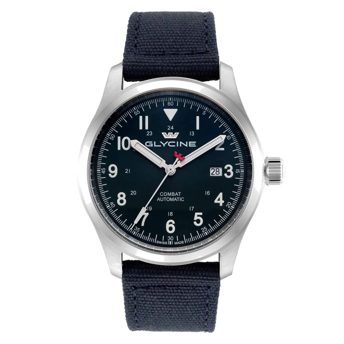 Glycine Men`s Combat Field 40mm Automatic Fiber Watch GL0583