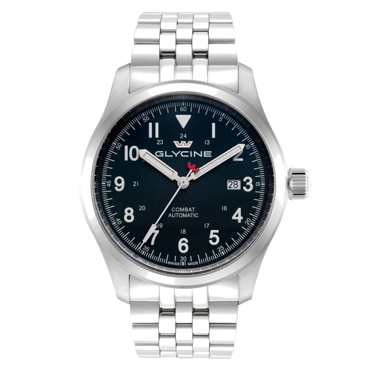 Glycine Combat Field Automatic Blue Dial Men`s Watch GL0567