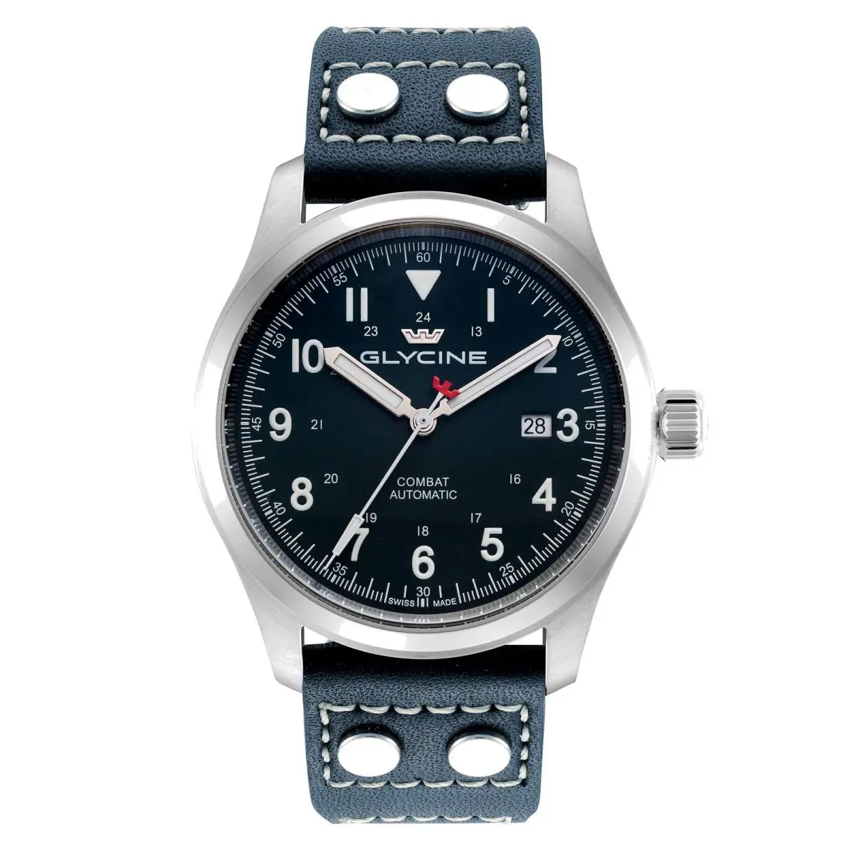 Glycine Combat Field Automatic Blue Dial Men`s Watch GL0582