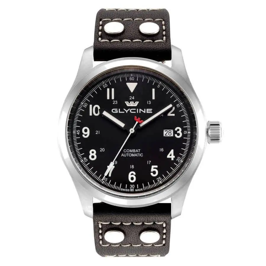 Glycine Combat Field Automatic Black Dial Men`s Watch GL0559