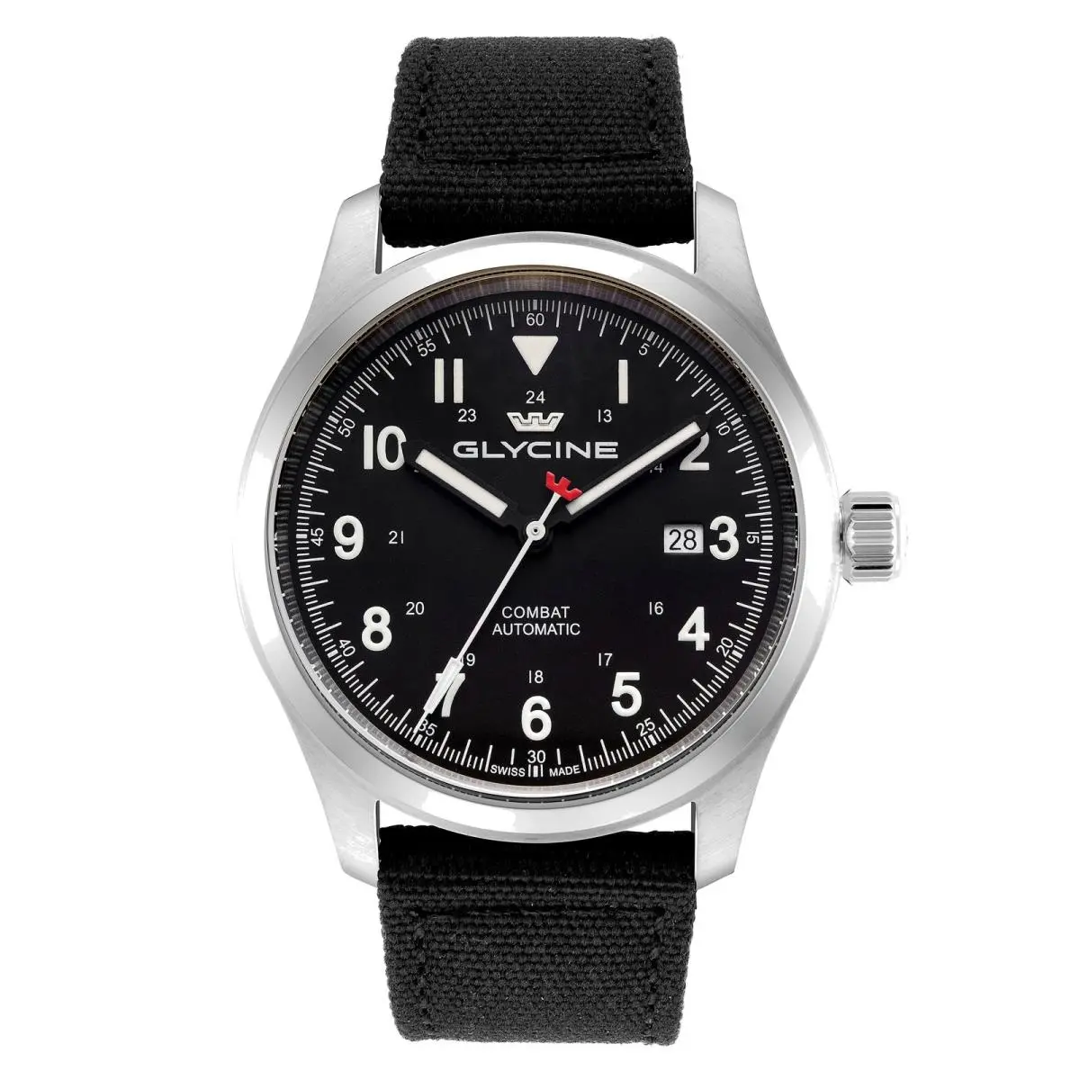 Men`s Combat Field 42mm Automatic Fiber Watch GL0560 by Glycine