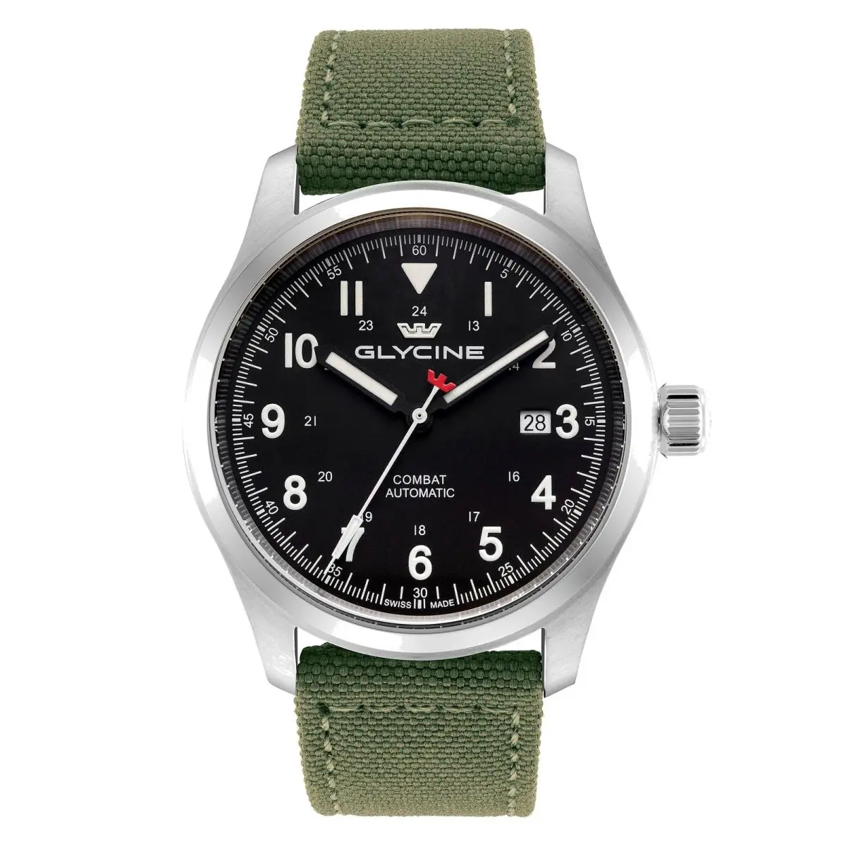 Glycine Men`s Combat Field 42mm Automatic Fiber Watch GL0571