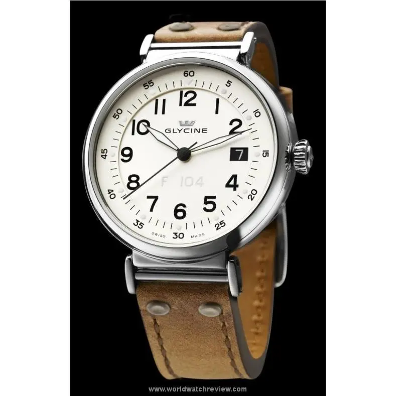 Glycine 3932.14AT.LB7R Men`s F 104 White Automatic Watch