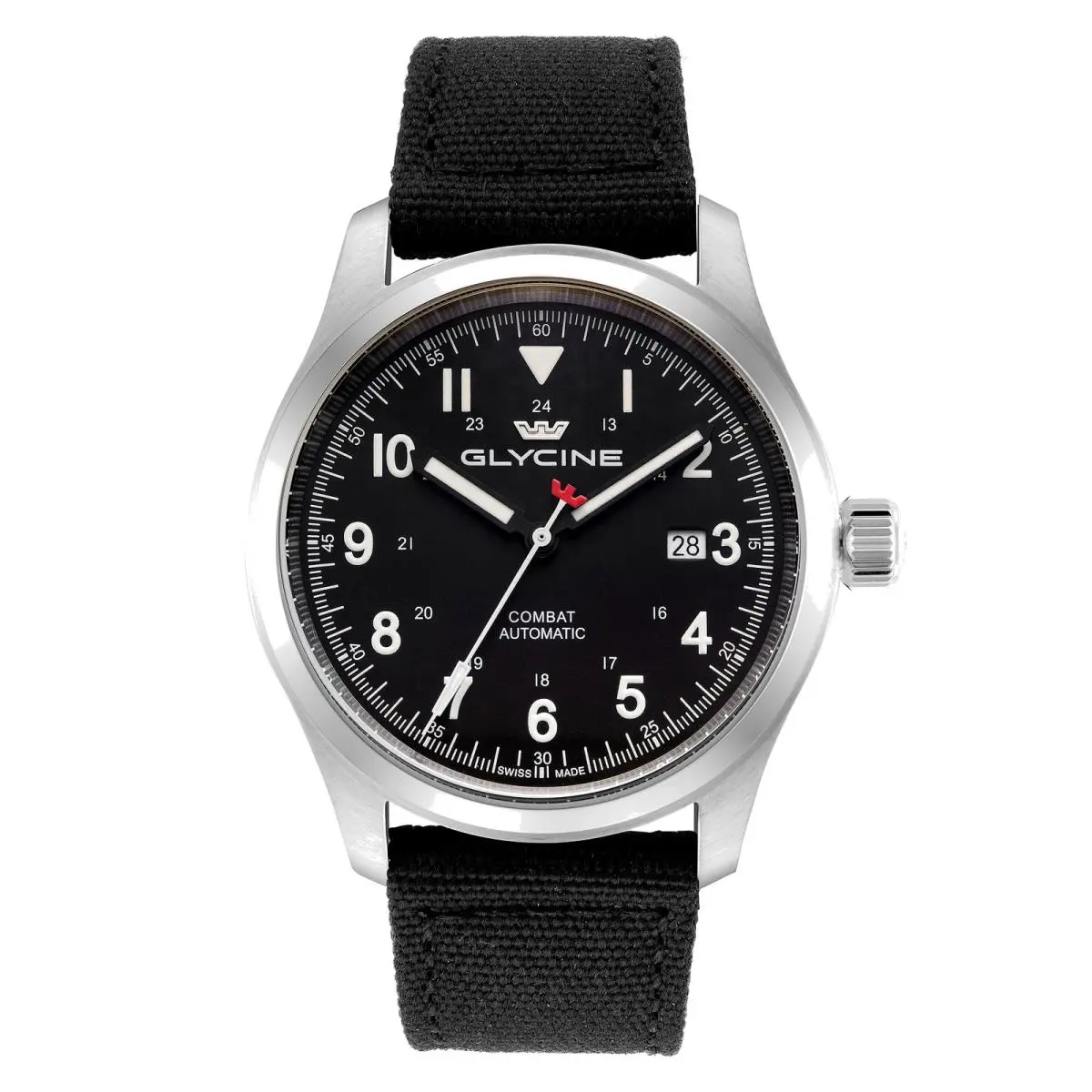 Glycine Men`s Combat Field 40mm Automatic Fiber Watch GL0574