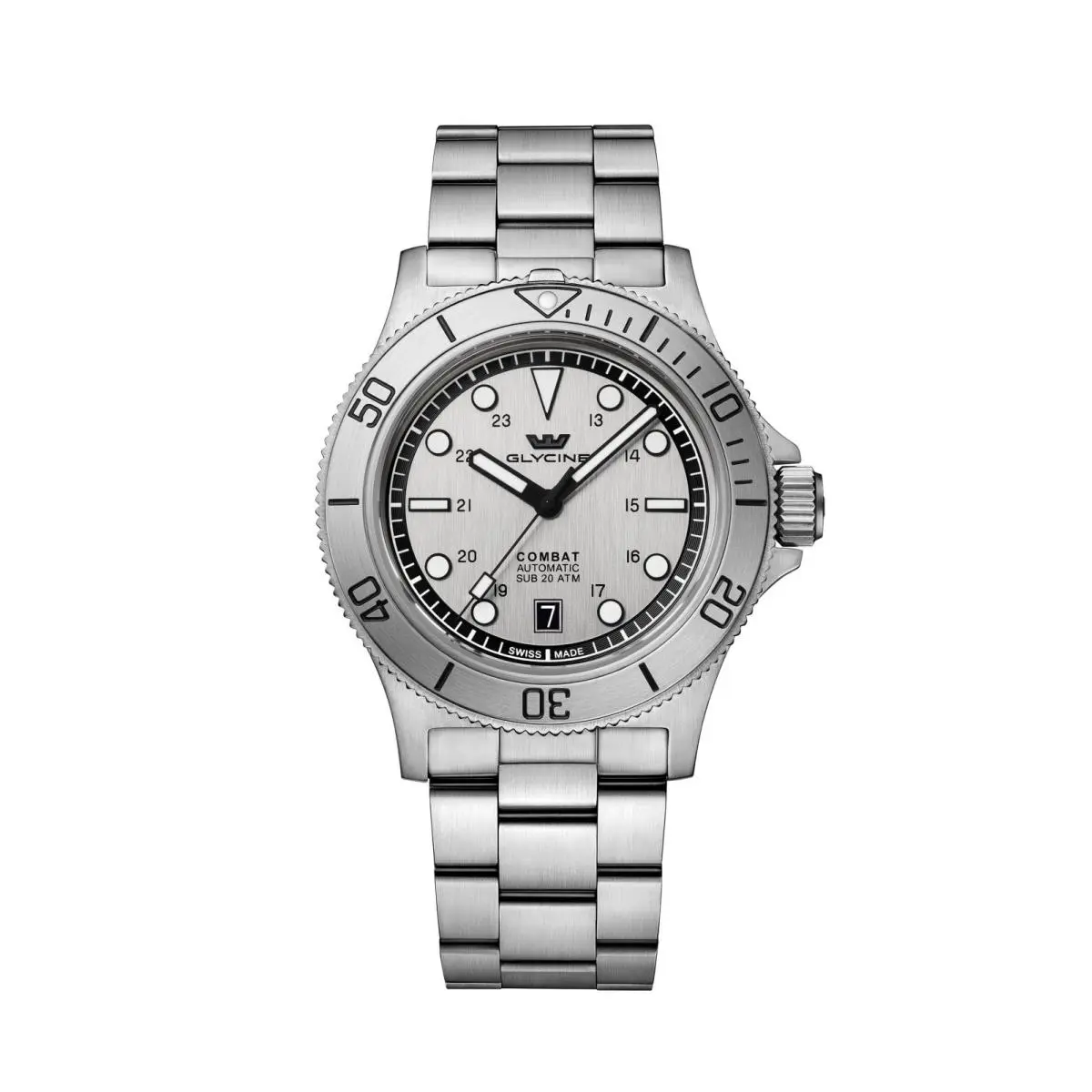 Glycine Men`s Combat Sub 42mm Automatic Watch GL0533