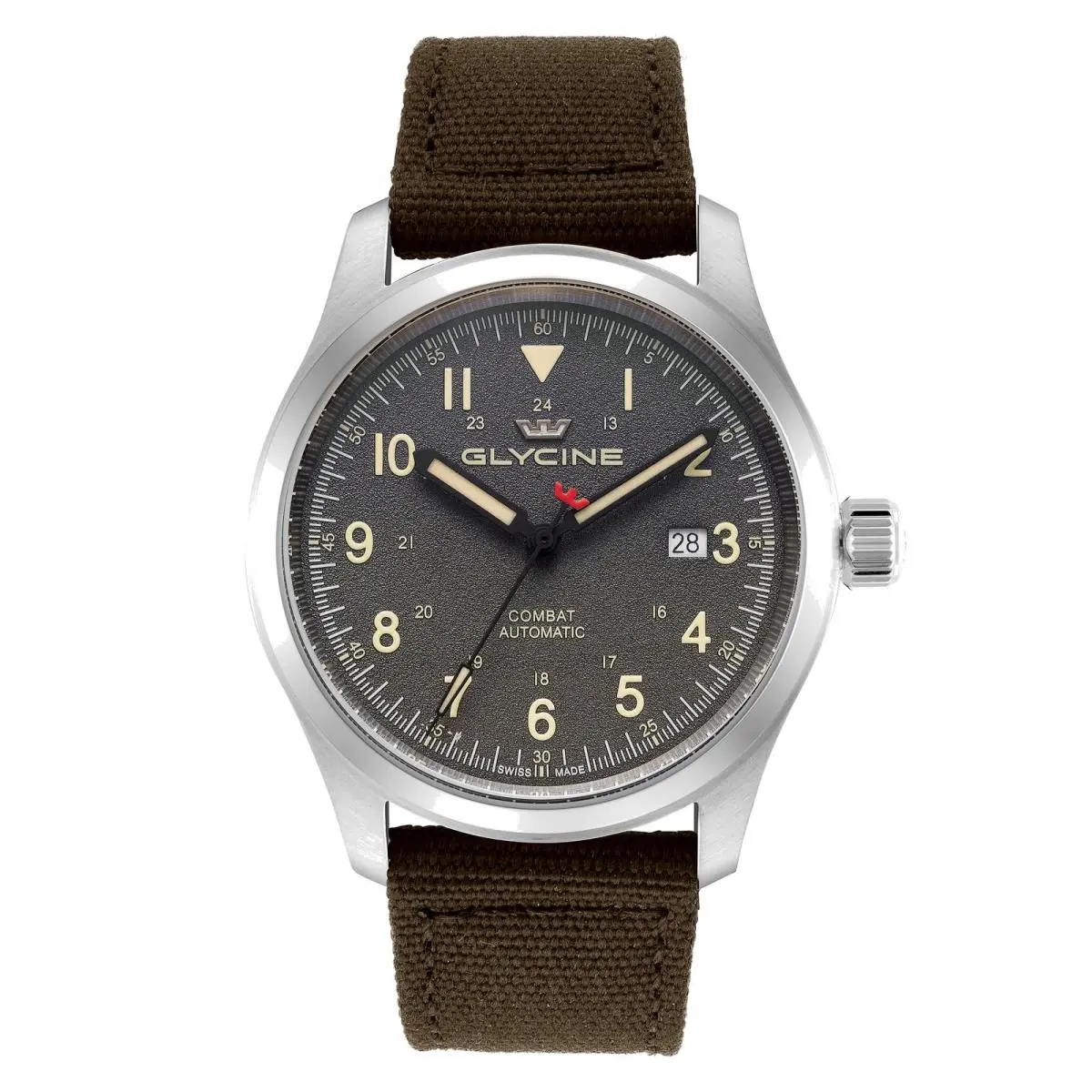 Glycine Men`s Combat Field 40mm Automatic Fiber Watch GL0577