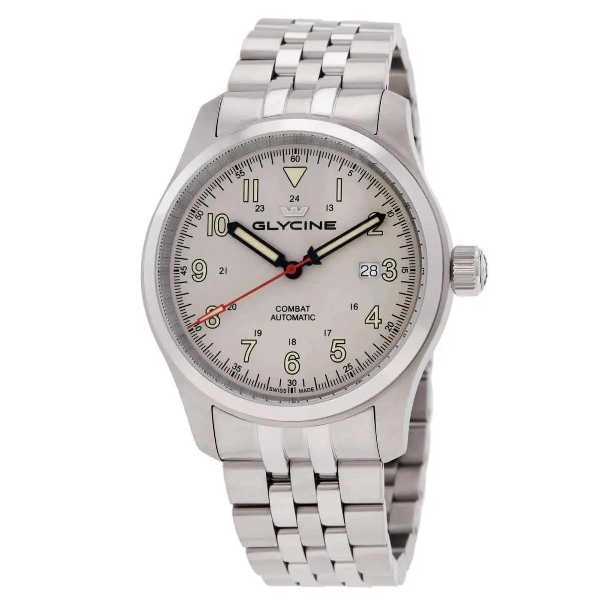 Glycine Combat Field Automatic Beige Dial Men`s Watch GL0564