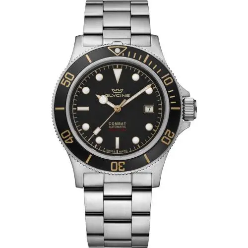Glycine Men`s Combat Sub 42mm Automatic Watch GL0484