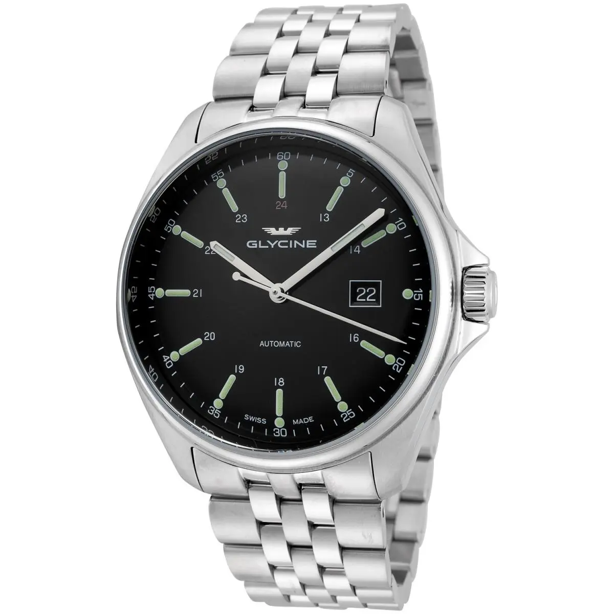 Glycine Men`s Combat 6 Classic 43mm Automatic Watch GL0101