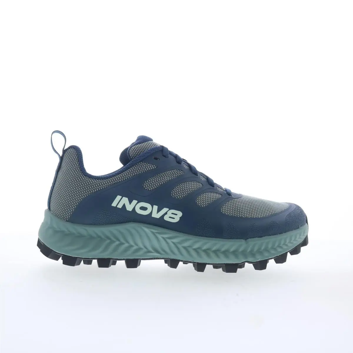 Inov-8 Mudtalon 001145-SBNY Womens Blue Narrow Athletic Hiking Shoes