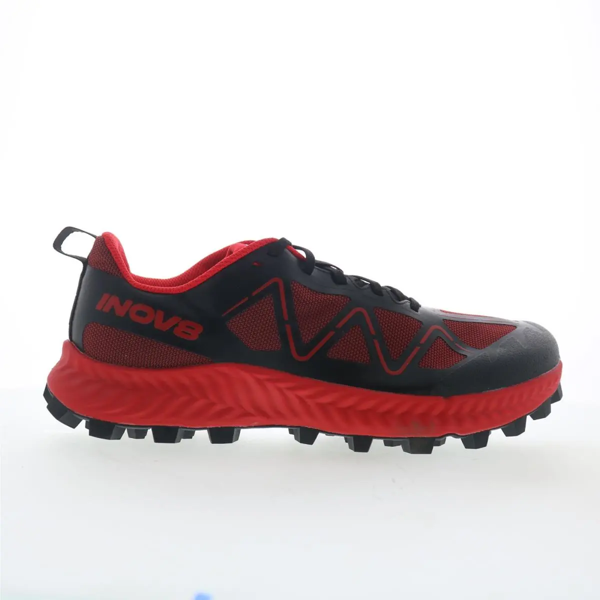 Inov-8 Mudtalon 001144-RDBK Mens Red Wide Synthetic Athletic Hiking Shoes