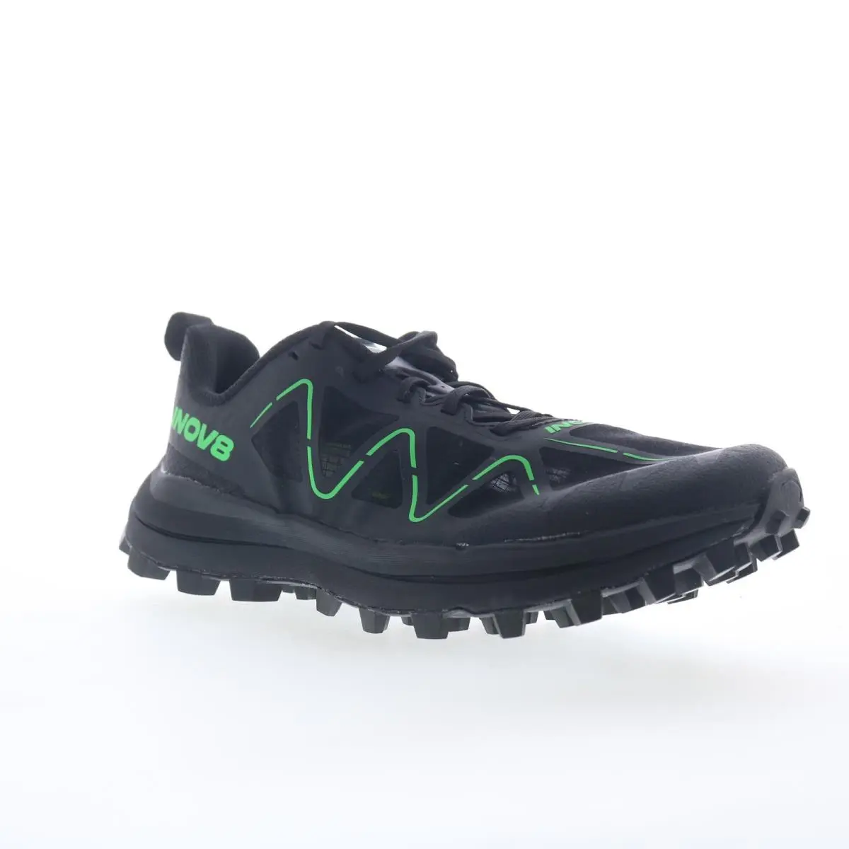 inov-8 shoes - Inov-8 MudTalon Zero - MudTalon Zero - 001475-BKGN - Black 8