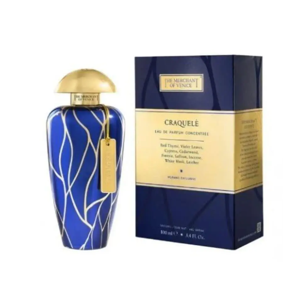 The Merchant of Venice Unisex Craquele Edp 3.4 oz Fragrances 679602481182 by Lattafa