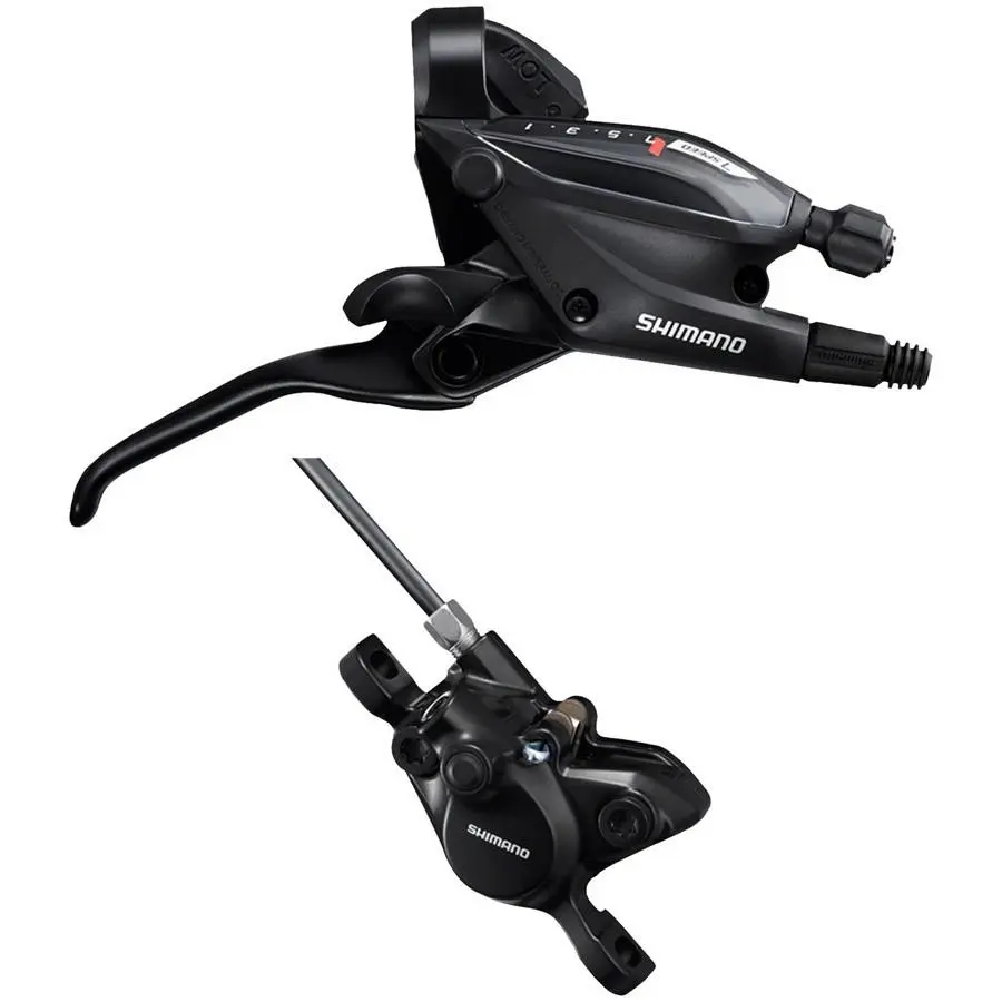 Shimano ST-EF505 EZ Fire Plus Shift/brake Lever with BR-MT200 Disc Brake Caliper