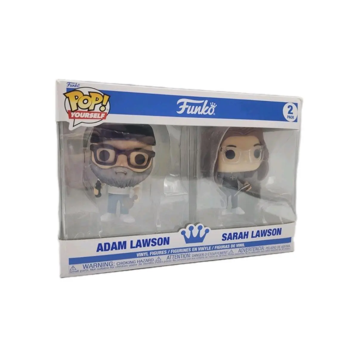 2 Pack Funko Pop Yourself Adam Lawson and Sarah Lawson Vinly Figures Toy