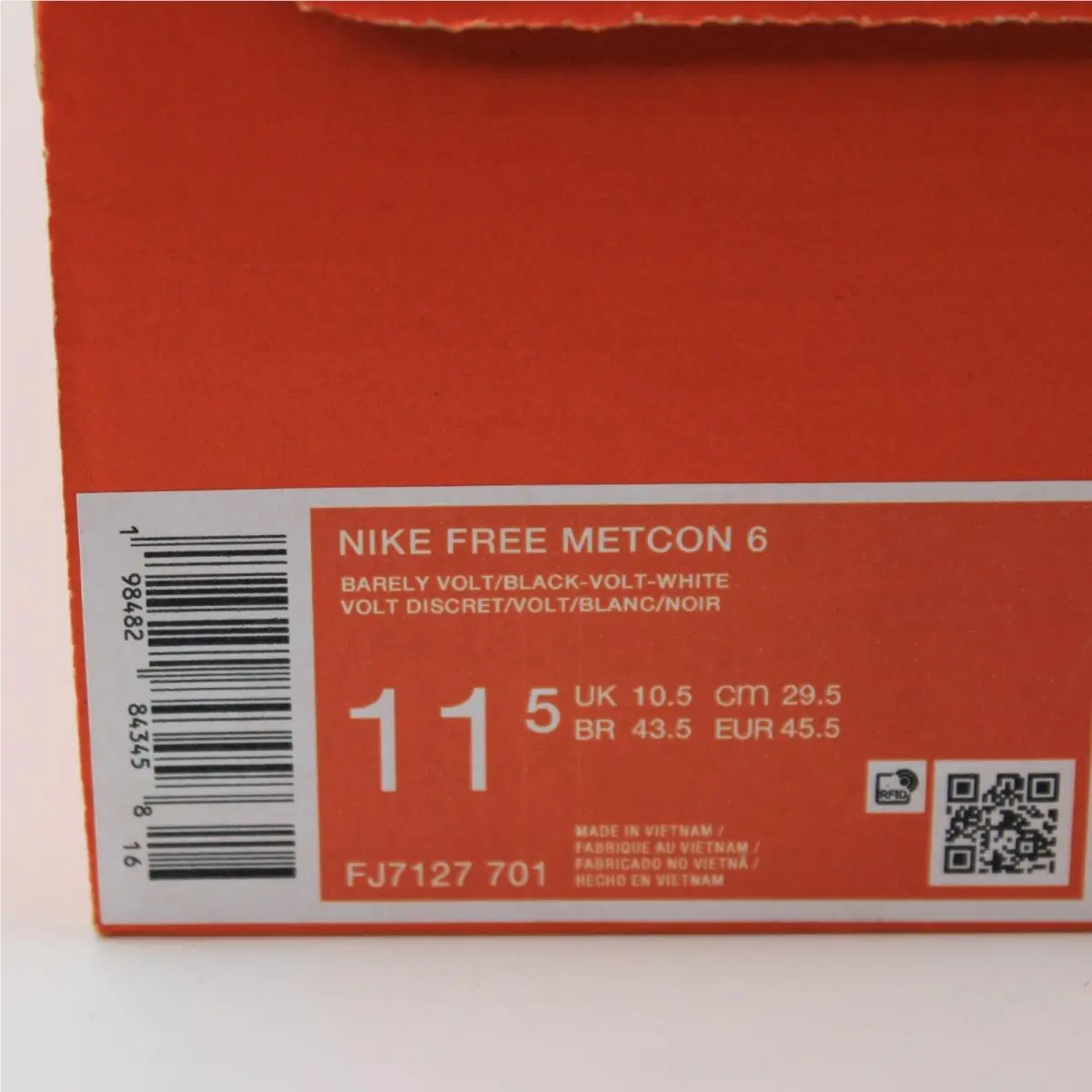 Nike shoes - Nike Free Metcon - Free Metcon - FJ7127-701 - Black 13
