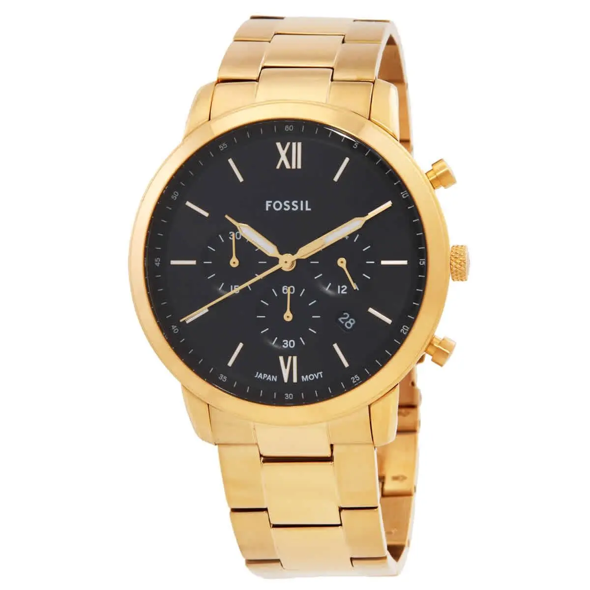 Fossil Neutra Chronograph Quartz Black Dial Men`s Watch FS6093